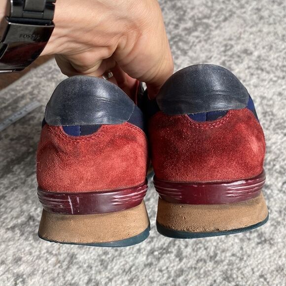 Jared Lang Camouflage Tech Camo Suede leather Sneakers size 9 in GUC size 42 - Picture 5 of 13